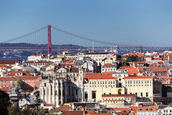 Lissabon weergave — Stockfoto
