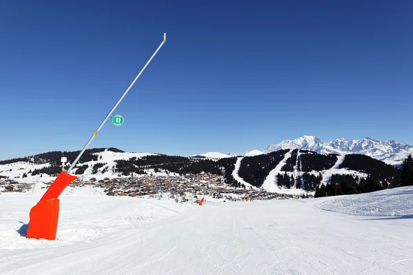Ski anda — Stockfoto