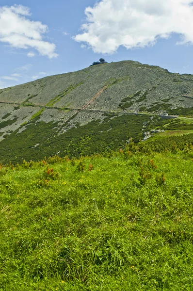 Snezka montaña — Foto de Stock