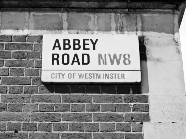 Abbey road, london, Storbritannien — Stockfoto