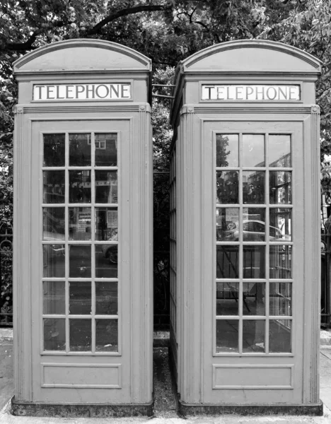 Londra telefon box — Fotografie, imagine de stoc