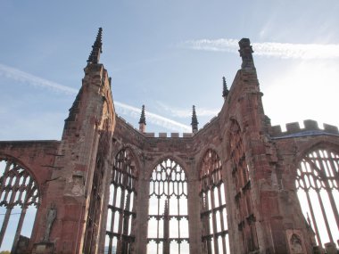 Coventry Cathedral ruins clipart