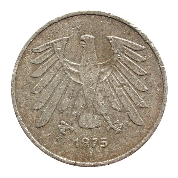 Niemiecka moneta — Zdjęcie stockowe