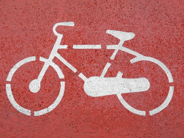 Fahrradschild — Stockfoto