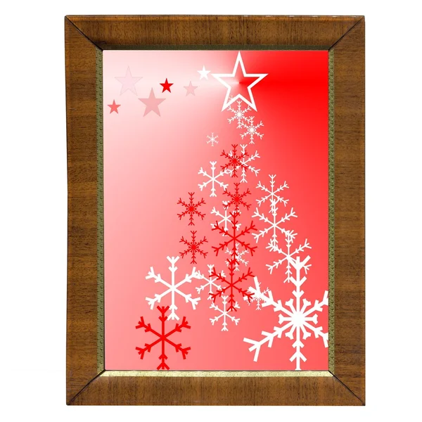 Christmas tree illustration — Stock Photo, Image