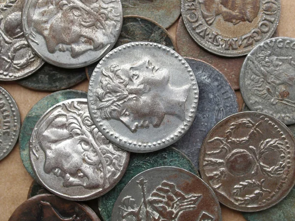罗马硬币 — 图库照片