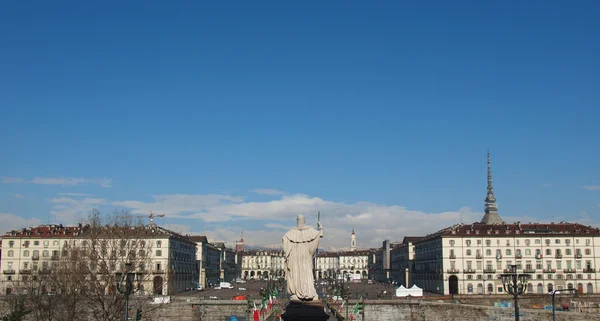 Piazza vittorio, Torino — Stok fotoğraf