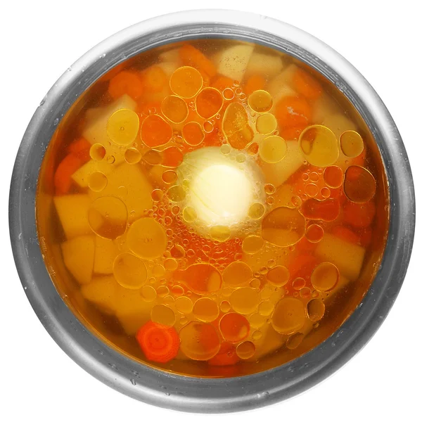 Minestrone-Suppe — Stockfoto