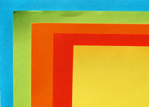 Coloured paper — Stockfoto