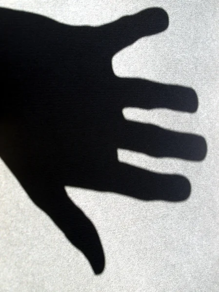 手の影 — ストック写真