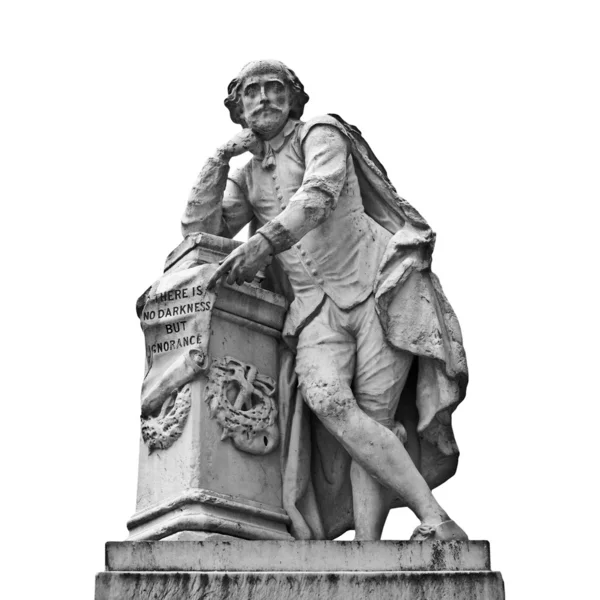 Shakespeare staty — Stockfoto
