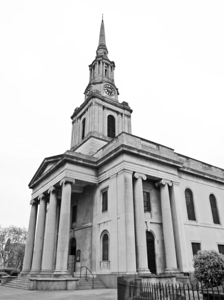 Церква всіх святих, Лондон — стокове фото