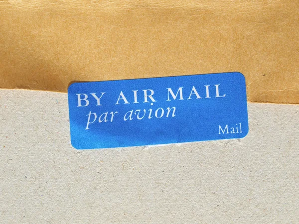 Fotografia do correio aéreo — Fotografia de Stock