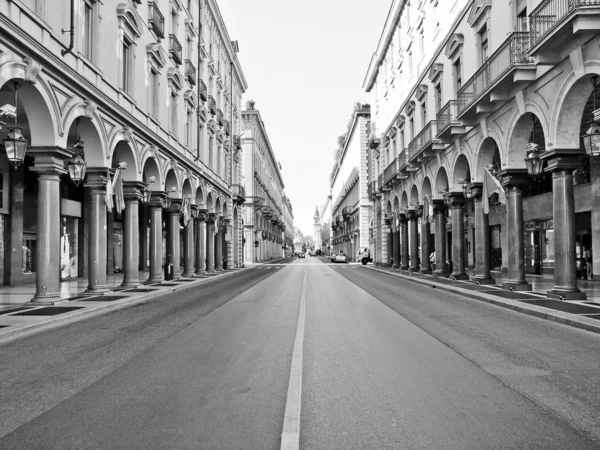 Via Roma, Turin — Stock Photo, Image
