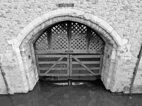 Zrádcové brány, Londýnská věž — Stock fotografie