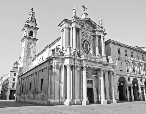 Santa Cristina und San Carlos Kirche — Stockfoto