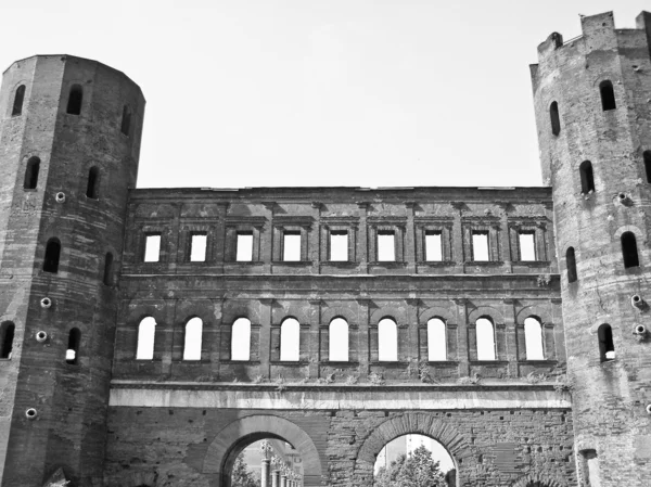 Porte Palatine, Turin — Stockfoto