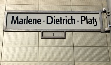 Marlene Dietrich Platz Berlin