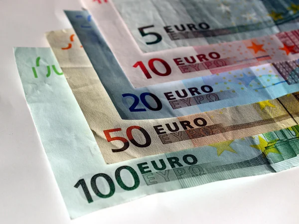 Примітка євро — стокове фото