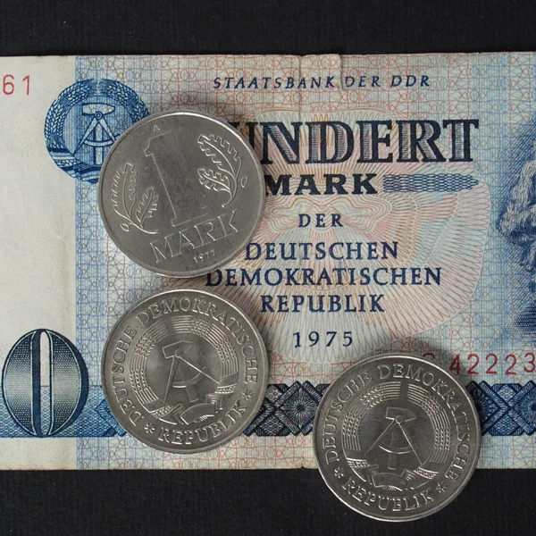 Банкнота ГДР — стоковое фото