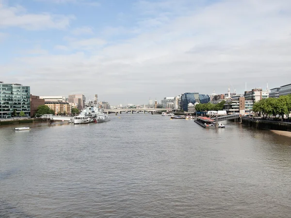 ロンドンのテムズ川 — ストック写真