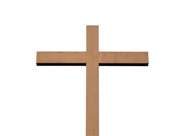Krzyż na białym tle — Zdjęcie stockowe