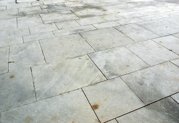 Marciapiede pavimentazione in cemento — Foto Stock