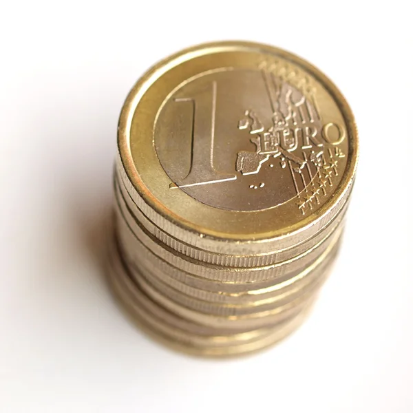 stock image Euro coins