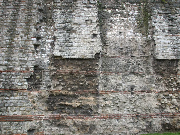 Muralla romana, Londres — Foto de Stock