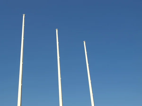 Flagpole imagem — Fotografia de Stock