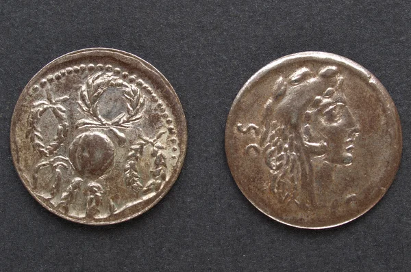 Ρωμαϊκά νομίσματα — Φωτογραφία Αρχείου