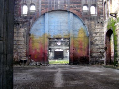 terk edilmiş fabrika