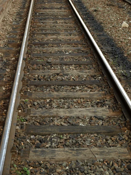 Spoorweg spoorwegen — Stockfoto