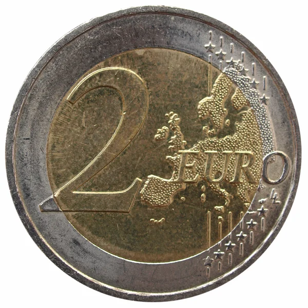 Pièces en euros — Photo