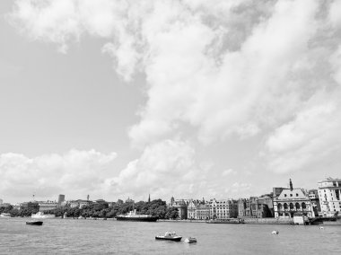 Londra 'da Thames Nehri