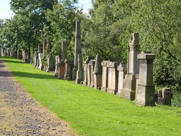 格拉斯哥墓地 — 图库照片
