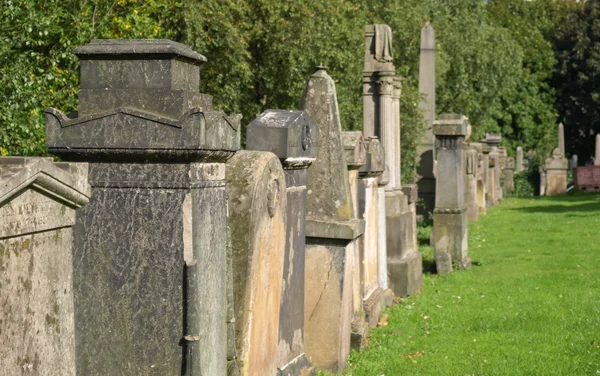 Glasgow begraafplaats — Stockfoto
