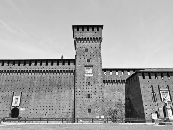 A Castello sforzesco, Milánó — Stock Fotó