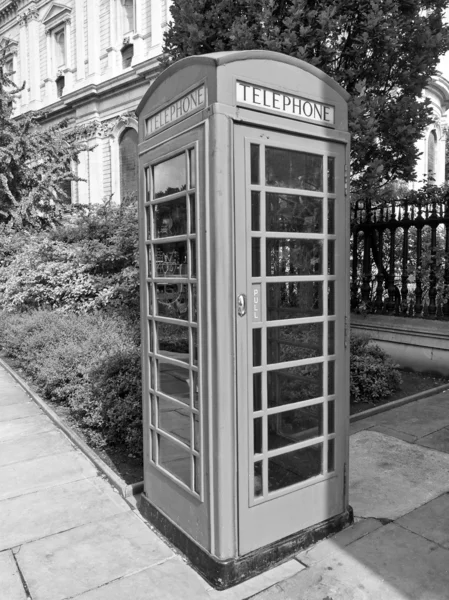 Londra telefon box — Fotografie, imagine de stoc