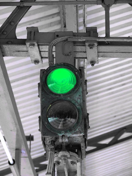 녹색 빛 — 스톡 사진