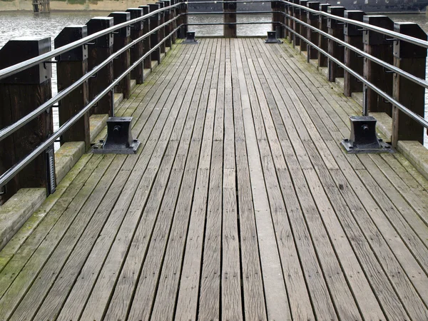 Deck pier — Stock Photo, Image