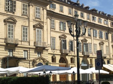 Piazza Carignano, Turin clipart