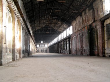 terk edilmiş fabrika