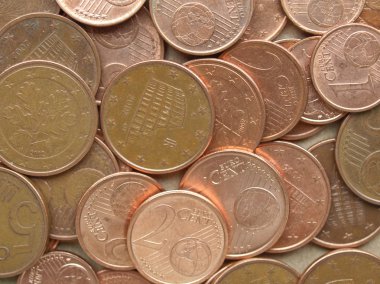 euro coins arka plan