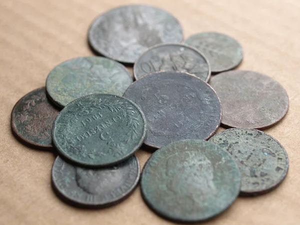 Antike Münzen — Stockfoto