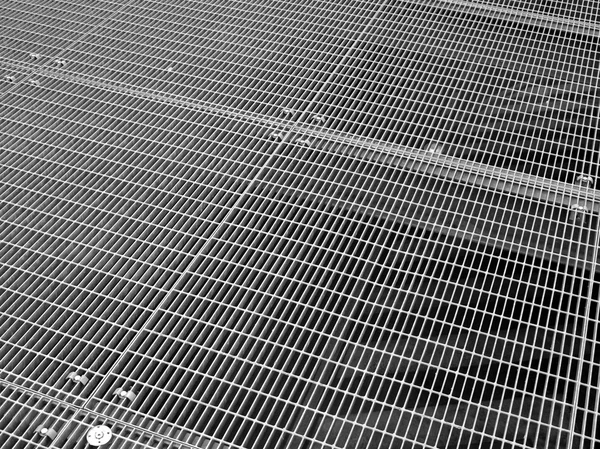 Gitternetz aus rostfreiem Stahl — Stockfoto