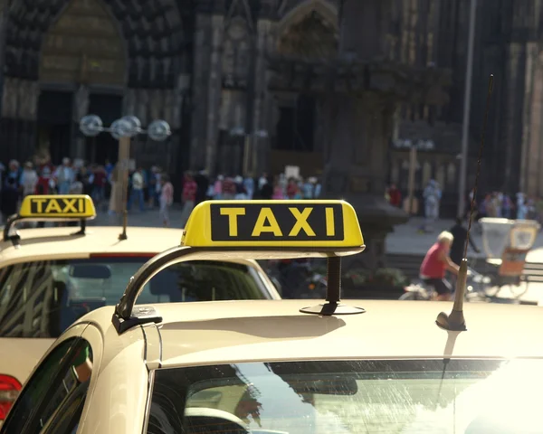 Taxi picture — Stockfoto