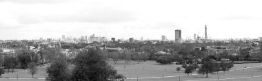 Primrose Hill'den Londra panoraması