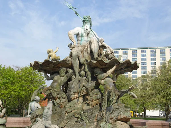 Neptunbrunnen — Stock fotografie