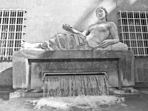 Ντόρα άγαλμα, Τορίνο — Φωτογραφία Αρχείου